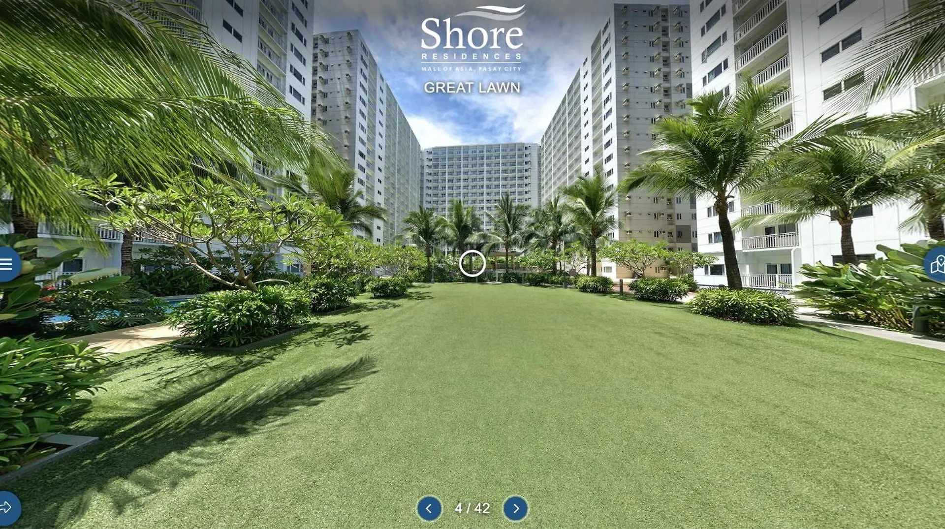 Modern Double-Sized Bed With Netflix & Pool View Apartment Manila