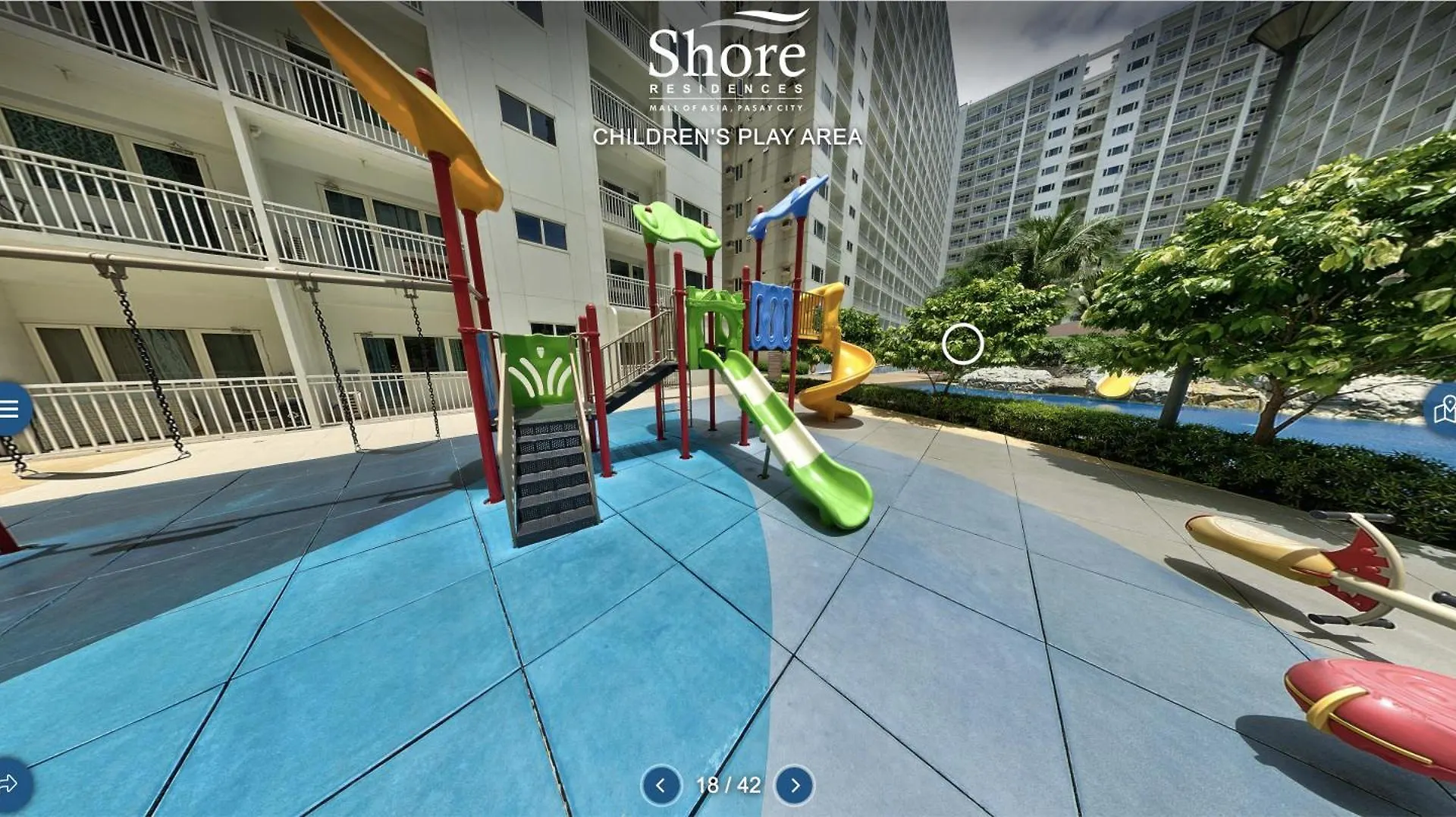 Modern Double-Sized Bed With Netflix & Pool View Apartment Manila